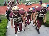 2011 squad leaving the field