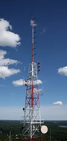 Radio transmitter of WGBH (FM)