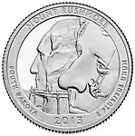 Mount Rushmore quarter