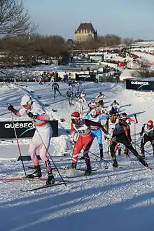 Men's 15 km pursuit (free technique) in Quebec City