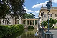 A bridge leading to the palace