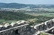 View from the castle