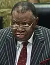 Hage Geingob President of Namibia