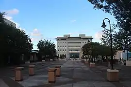 The new Caguas City Hall across Paseo de las Artes.