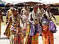 A Krobo girl undertaking Dipo ceremony