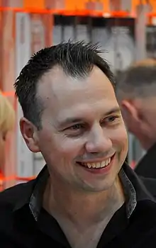 At the Leipzig book fair in 2017