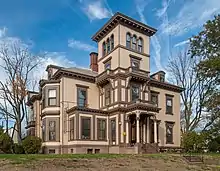 House for Amos Newell Beckwith, Providence, Rhode Island, 1861–62.