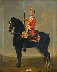 Trooper of the 2nd Reg't. of Horse Grenadiers, by David Morier