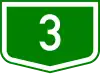 Main road 3 shield