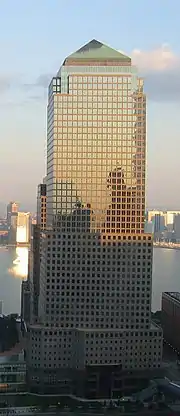 200 Vesey Street, formerly Three World Financial Center, and American Express Tower, in New York City (1985)