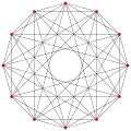 2{3}2{4}4,  or , with 12 vertices, 48 edges, and 64 faces