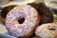 Donuts with sprinkles