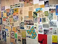 "Of the many quirks in the Montague Bookmill, a bookstore and cafe just outside Amherst and Northampton, perhaps the most serendipitous are on its bathroom walls."—The Boston Globe, 2005