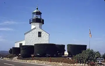 Front side, old Point Loma Lighthouse, August 1962