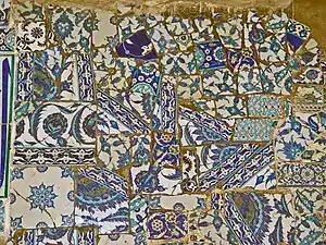 Rüstem Pasha mosque Iznik tiles hotchpotch