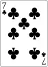 7 of Clubs