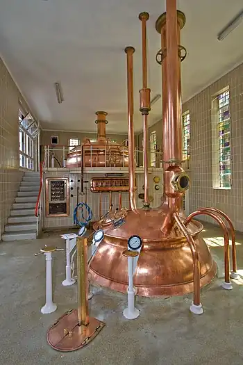 Rochefort Trappist Brewery in Abbey of Our Lady of Saint-Remy, Wallonia, Belgium