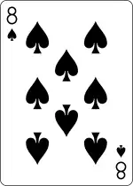 8 of Spades