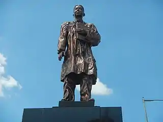 Abad Santos Monument in Jose Abad Santos Avenue, San Fernando, Pampanga