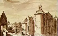 Kasteel Ammersoyen, 1734