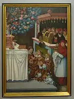 Mass of St. Gregory with Cardinal Albert (workshop of Lucas Cranach)