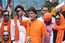 Arun Pathak at a Hindutva meet