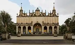 Holy Trinity Cathedral in Addis Ababa, the seat of the Ethiopian Orthodox Tewahedo Church