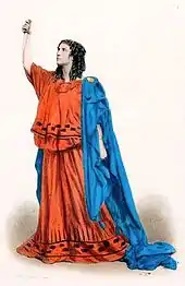 As Medea in Ernest Legouvé's Médée