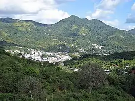 Adjuntas Pueblo and El Gigante Dormido.