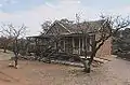 The adobe house believed to have been occupied by James Stetson.