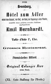 Advertising in 1876