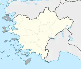 Yukarıyenice is located in Turkey Aegean