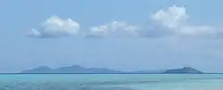 Agutaya island, and small Eke island in the foreground