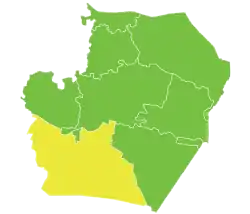 Mansoura Subdistrict in Syria