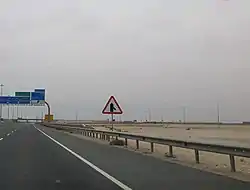 Al Adhbah exit on Al Shamal Road