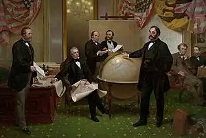 William H. Seward and Eduard de Stoeckl Negotiating the Alaska Purchase (1867)