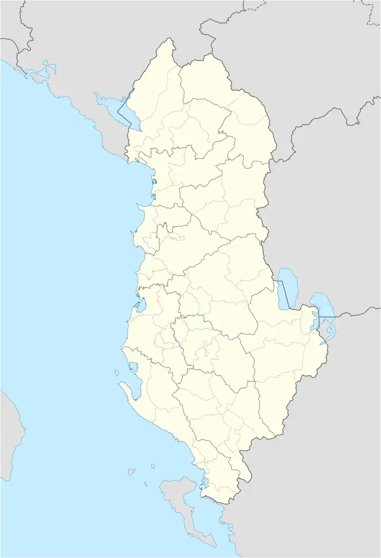 Shirgjan is located in Albania