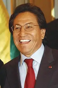 Alejandro Toledo Manrique President of PeruExtradited