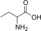 homoalanine, or α-aminobutyric acid (ethyl side-chain)