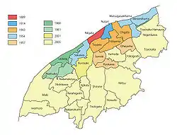 Location of Tsukigata in Niigata Prefecture