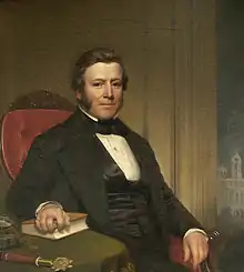 Portrait of Andrew H. Mickle (1847), New York City Hall Portrait Collection