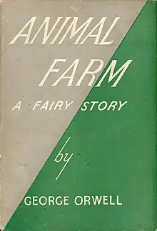 Animal Farm first edition cover.