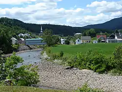 View of the river