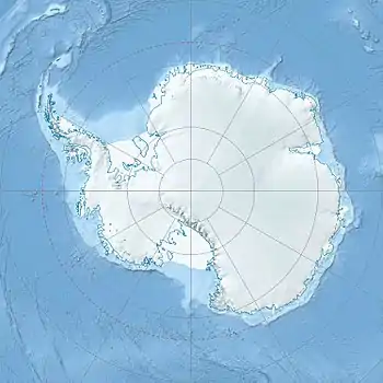 Map showing the location of Pashuk Glacier