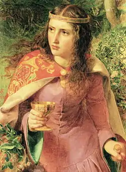 Portrait of Eleanor by Frederick Sandys