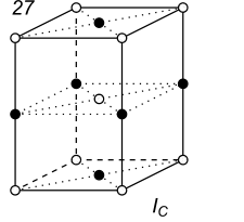 Black-white (antisymmetric) 3D Bravais Lattice number 27 (Tetragonal system)