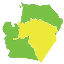 Raqqa District in Syria