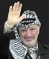 The Palestinian Authority Government of October 2002 was a government of the Palestinian National Authority (PA) from October 2002 to April 2003, headed by Yasser Arafat, the President of the Palestinian National Authority. The Cabinet was largely eq