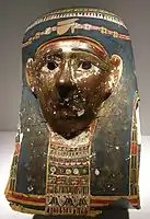 Egyptian funerary mask