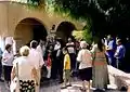 His Reverence Archbishop Christodoulos visits Saint Patapios monastery. September 2006